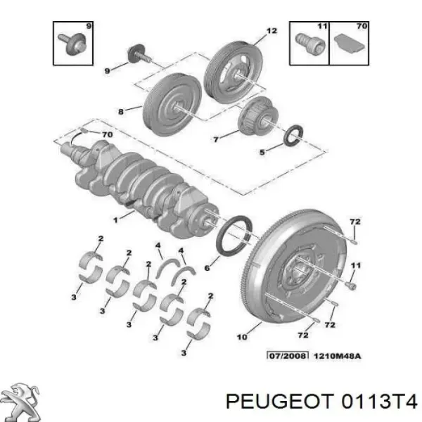  0113T4 Peugeot/Citroen
