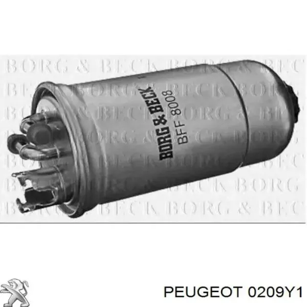 Прокладка ГБЦ 0209Y1 Peugeot/Citroen