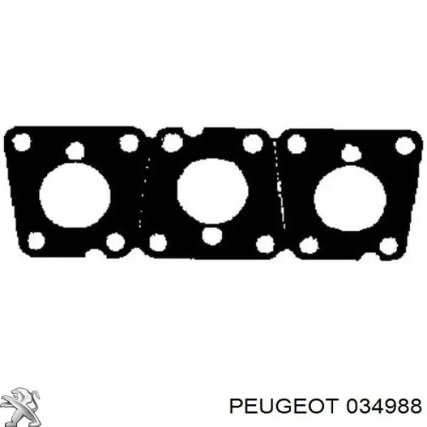 Прокладка коллектора 034988 Peugeot/Citroen