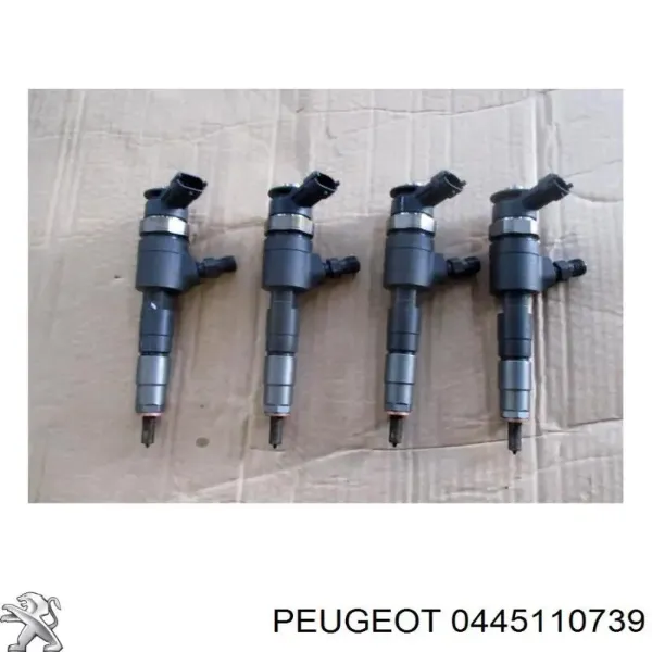 Топливные форсунки 0445110739 Peugeot/Citroen
