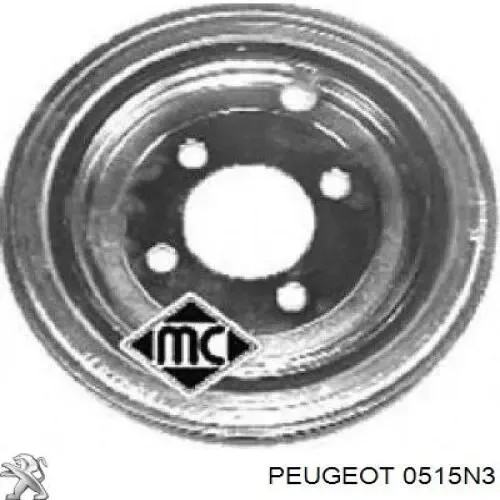 Шкив коленвала 0515N3 Peugeot/Citroen
