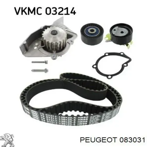 Паразитный ролик ГРМ 083031 Peugeot/Citroen