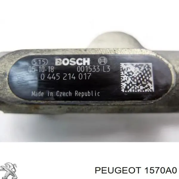 1570A0 Peugeot/Citroen Рампа форсунок системы впрыска топлива