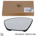 Стекло левого зеркала заднего вида PEUGEOT 1607512180