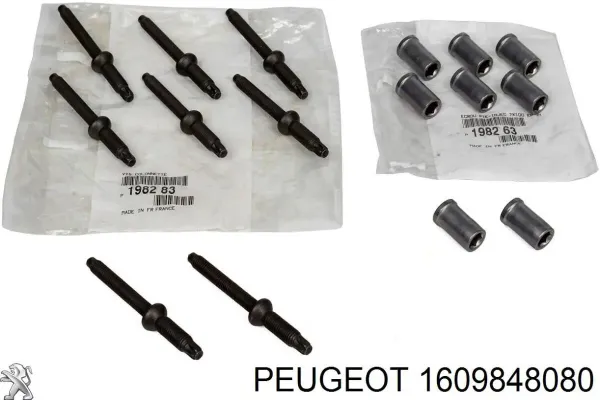 1609848080 Peugeot/Citroen Кольцо форсунки инжектора, посадочное
