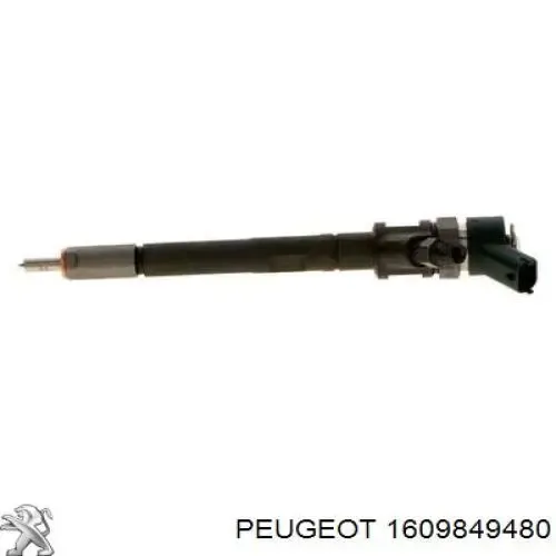 Топливные форсунки 1609849480 Peugeot/Citroen