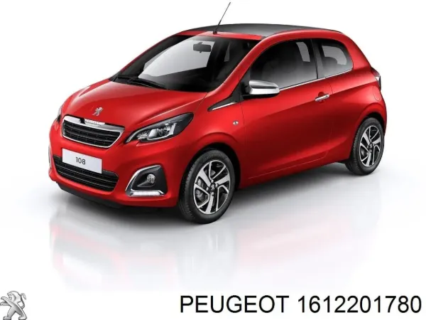 Накладка (рамка) решетки радиатора 1612201780 Peugeot/Citroen