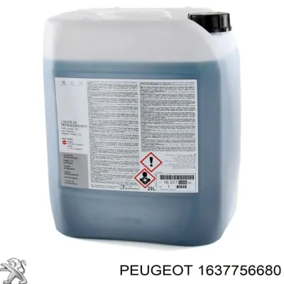 Охлаждающая жидкость PEUGEOT 1637756680