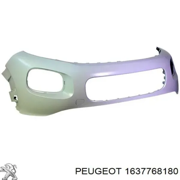 Передний бампер 1637768180 Peugeot/Citroen