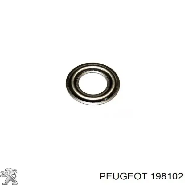 198102 Peugeot/Citroen Кольцо форсунки инжектора, посадочное