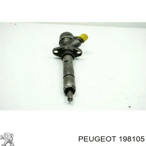 198105 Peugeot/Citroen Кольцо форсунки инжектора, посадочное