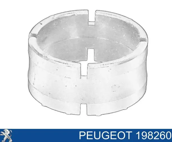 Кольцо форсунки инжектора посадочное Peugeot/Citroen 198260