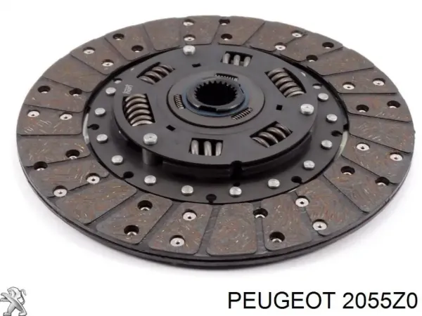 Диск сцепления 2055Z0 Peugeot/Citroen