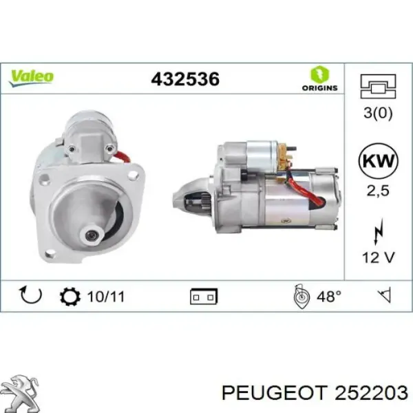  252203 Peugeot/Citroen