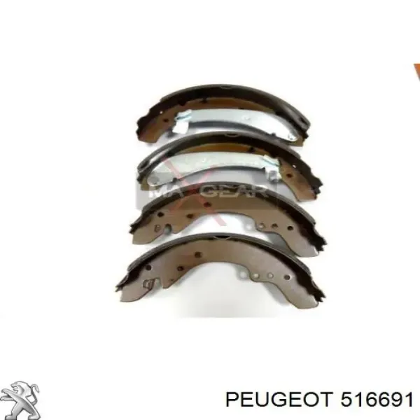 Подушка задней балки 516691 Peugeot/Citroen
