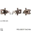 Ремкомплект заднего суппорта  PEUGEOT 542164
