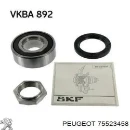 Подшипник ступицы задней PEUGEOT 75523458