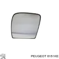 Стекло левого зеркала заднего вида PEUGEOT 00008151KE