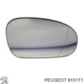 Стекло правого зеркала заднего вида Peugeot 406 8B