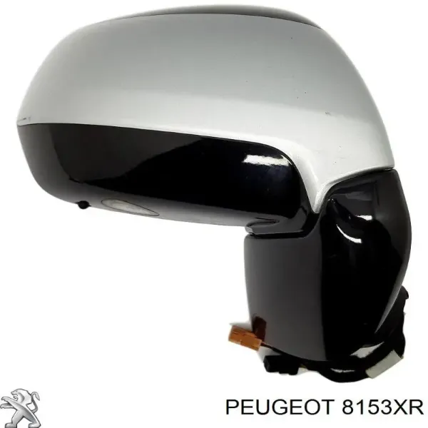 Правое зеркало 8153XR Peugeot/Citroen