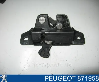 Замок крышки багажника (двери 3/5-й задней) PEUGEOT 871958