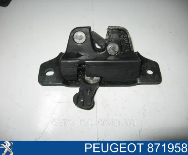  Замок багажника Peugeot Partner 1