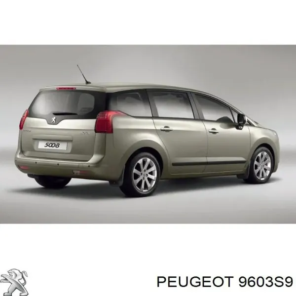 Брызговики 9603S9 Peugeot/Citroen