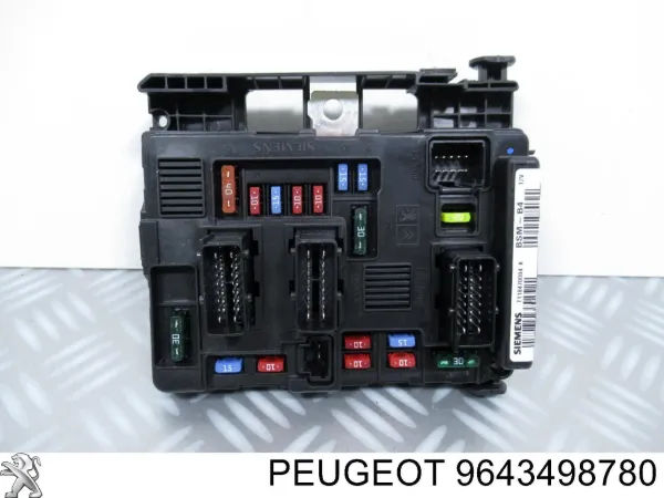 Блок предохранителей 9643498780 Peugeot/Citroen