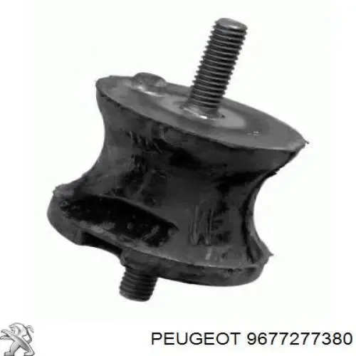 Подушка (опора) двигателя правая (сайлентблок) 9677277380 Peugeot/Citroen