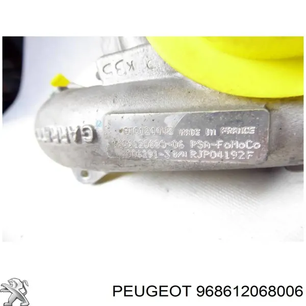 968612068006 Peugeot/Citroen Турбонаддув