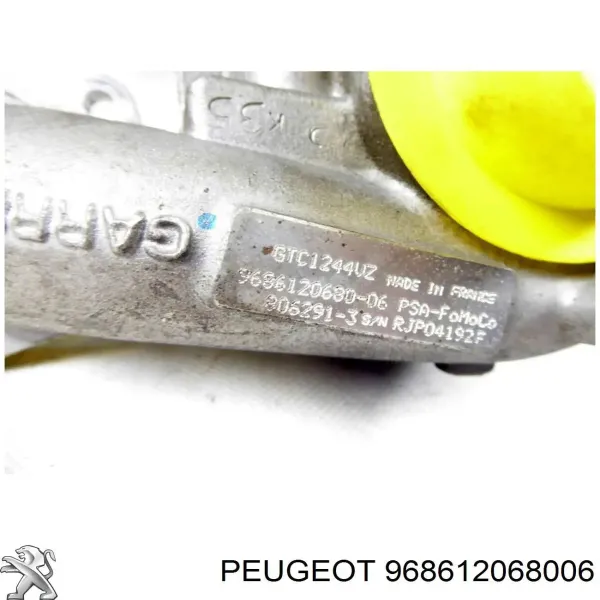 Турбина 968612068006 Peugeot/Citroen