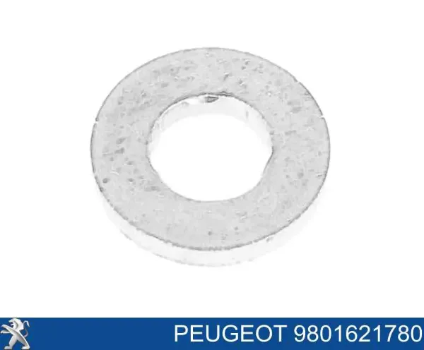 Кольцо (шайба) форсунки инжектора посадочное 9801621780 Peugeot/Citroen