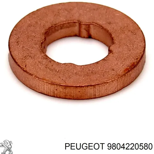 Кольцо (шайба) форсунки инжектора посадочное Peugeot/Citroen 9804220580 цена, от