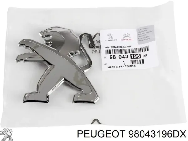  98043196DX Peugeot/Citroen