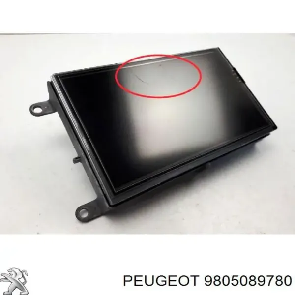 Дисплей многофункциональный 9805089780 Peugeot/Citroen