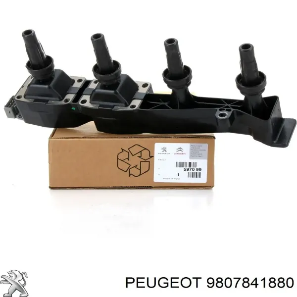 9807841880 Peugeot/Citroen Катушка зажигания
