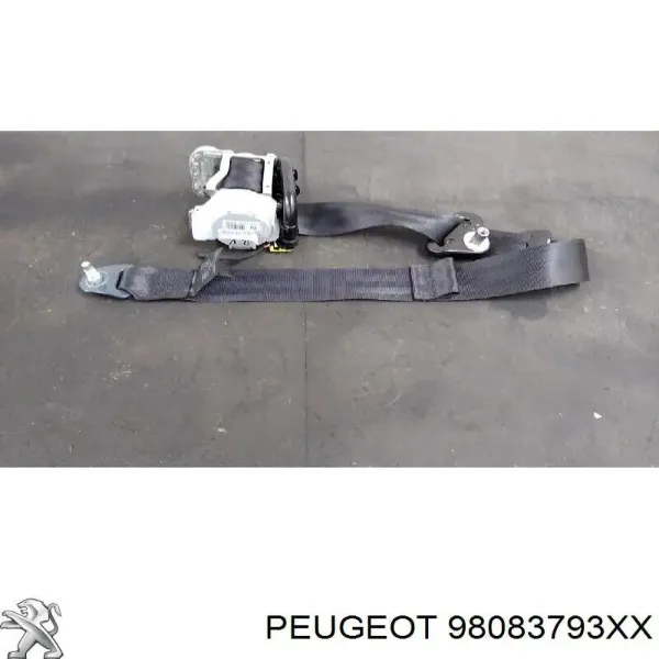 Ремень безопасности 98083793XX Peugeot/Citroen