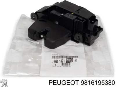Замок крышки багажника (двери 3/5-й задней) PEUGEOT 9816195380