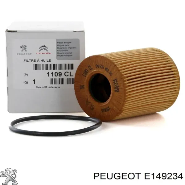 E149234 Peugeot/Citroen Масляный фильтр двигателя