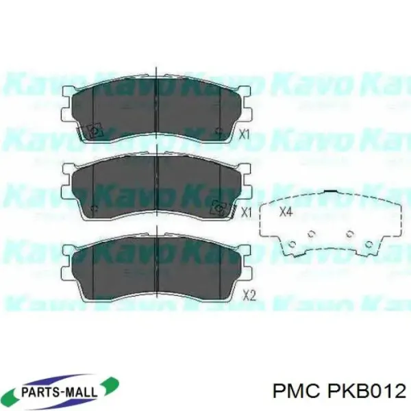Передние тормозные колодки PKB012 Parts-Mall