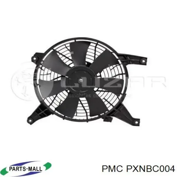 Диффузор радиатора кондиционера, в сборе с крыльчаткой и мотором PXNBC004 Parts-Mall