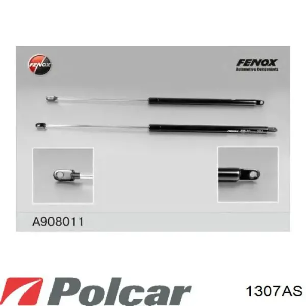 Амортизатор капота 1307AS Polcar