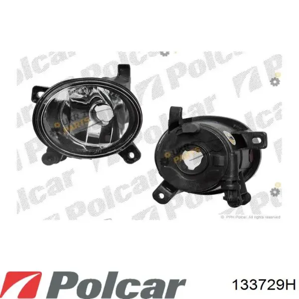 Фара противотуманная левая 133729H Polcar