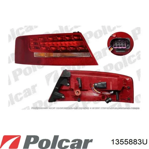Фонарь задний правый внешний 1355883U Polcar