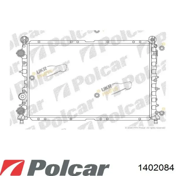 Радиатор 1402084 Polcar