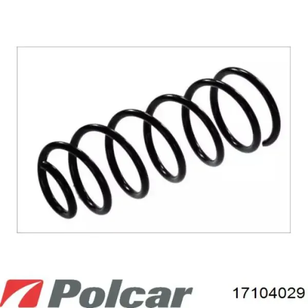 Амортизатор передний 17104029 Polcar
