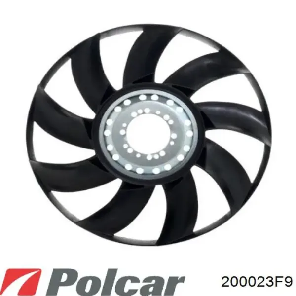 Крыльчатка радиатора охлаждения 200023F9 Polcar