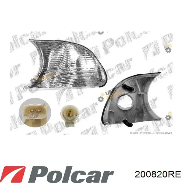 Поворотник правый 200820RE Polcar
