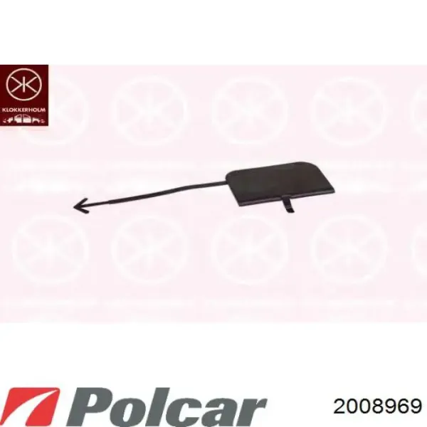 Заглушка буксировочного крюка 2008969 Polcar
