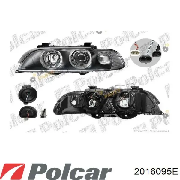 Левая фара ZBM1119KDL Signeda